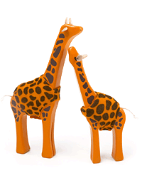 Stretch your neck at NHAC. Giraffes available from Vinçon Barcelona