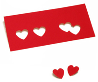 Punch some hearts with a heartpuncher from fredflare.com