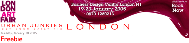 London Art Fair 19-23 January 2005 - book now