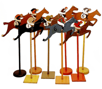 Horse race figures from the National Maritime Museum