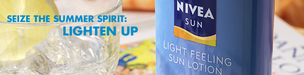 Nivea Sun. The new summer feeling: light & non-sticky