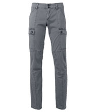 GREY SKINNY CARGO TROUSERS - £55