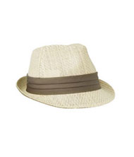 STRAW FEDORA - £35 