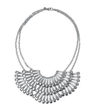 FANNED BRANCHES BIB NECKLACE - £45