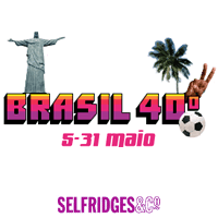 Brasil at Selfridges May 5-31. Visit the website here for full programme