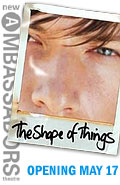 The Shape of Things at The New Ambassadors Theatre May 17-July 3