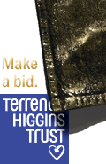 Make a bid for this pair of Gold 501®. All proceeds are donated to the Terrence Higgins Trust