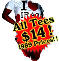 Get your Tee at 1989 prices and make a statement