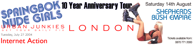 10 Year Anniversary Tour - Saturday 14th August at Shepherds Bush Empire