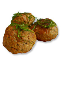 Lamb Meatballs with Saffron, Garlic and Almond Sauce